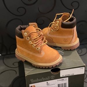 Timberland 6in Waterproof Boots Toddler Size 5